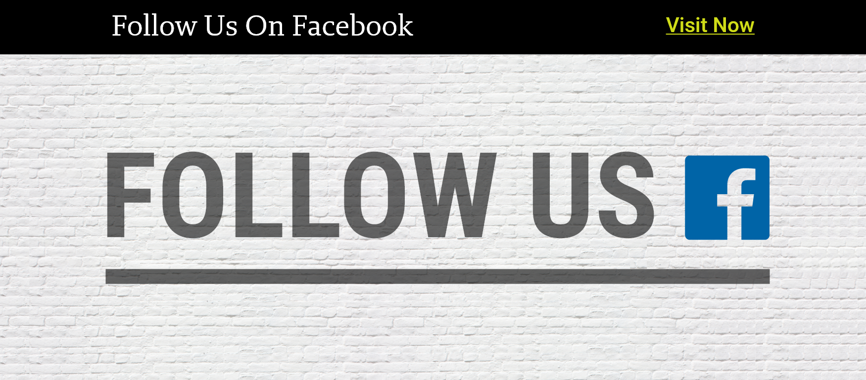 Follow Us On Facebook